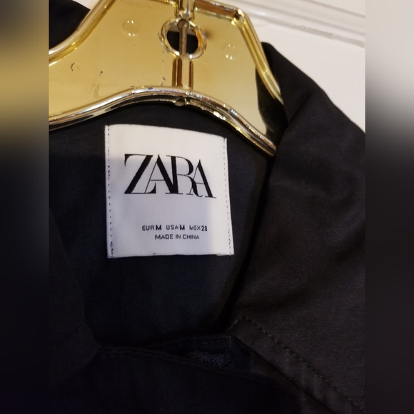 Zara Black Boilersuit / Flightsuit / Jumpsuit Size M - Picture 2 of 5